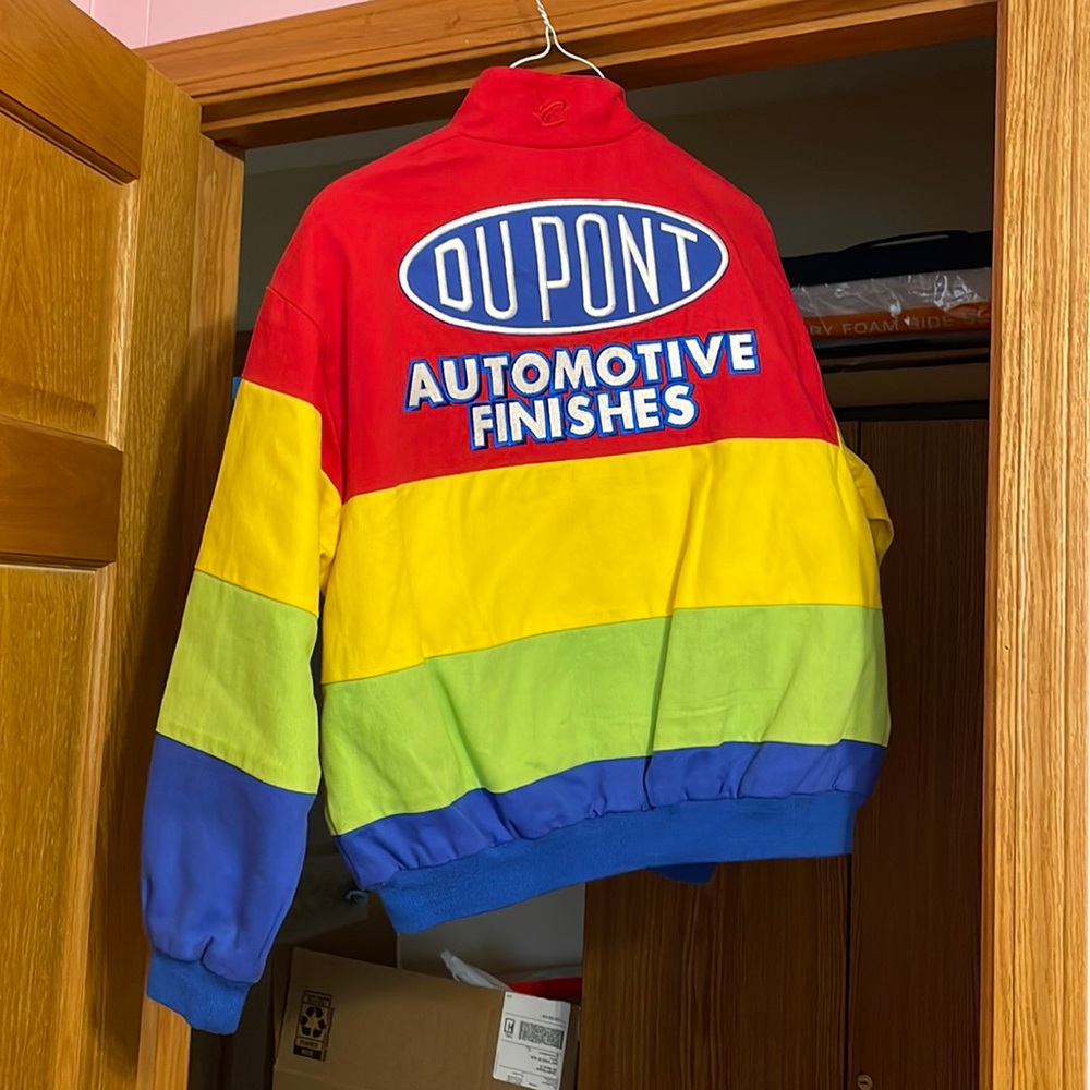 Vintage Jeff Gordon Rainbow Warriors youth jacket pristine condition